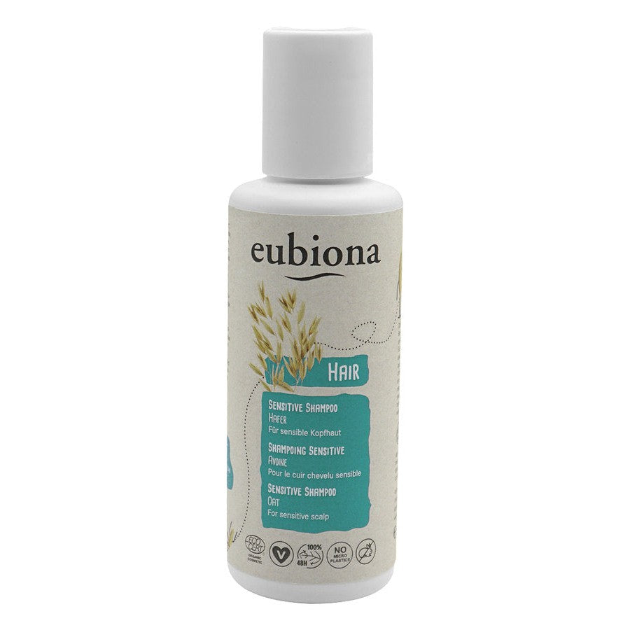 Eubiona Sensitive hajusteeton kaurashampoo, 200 ml