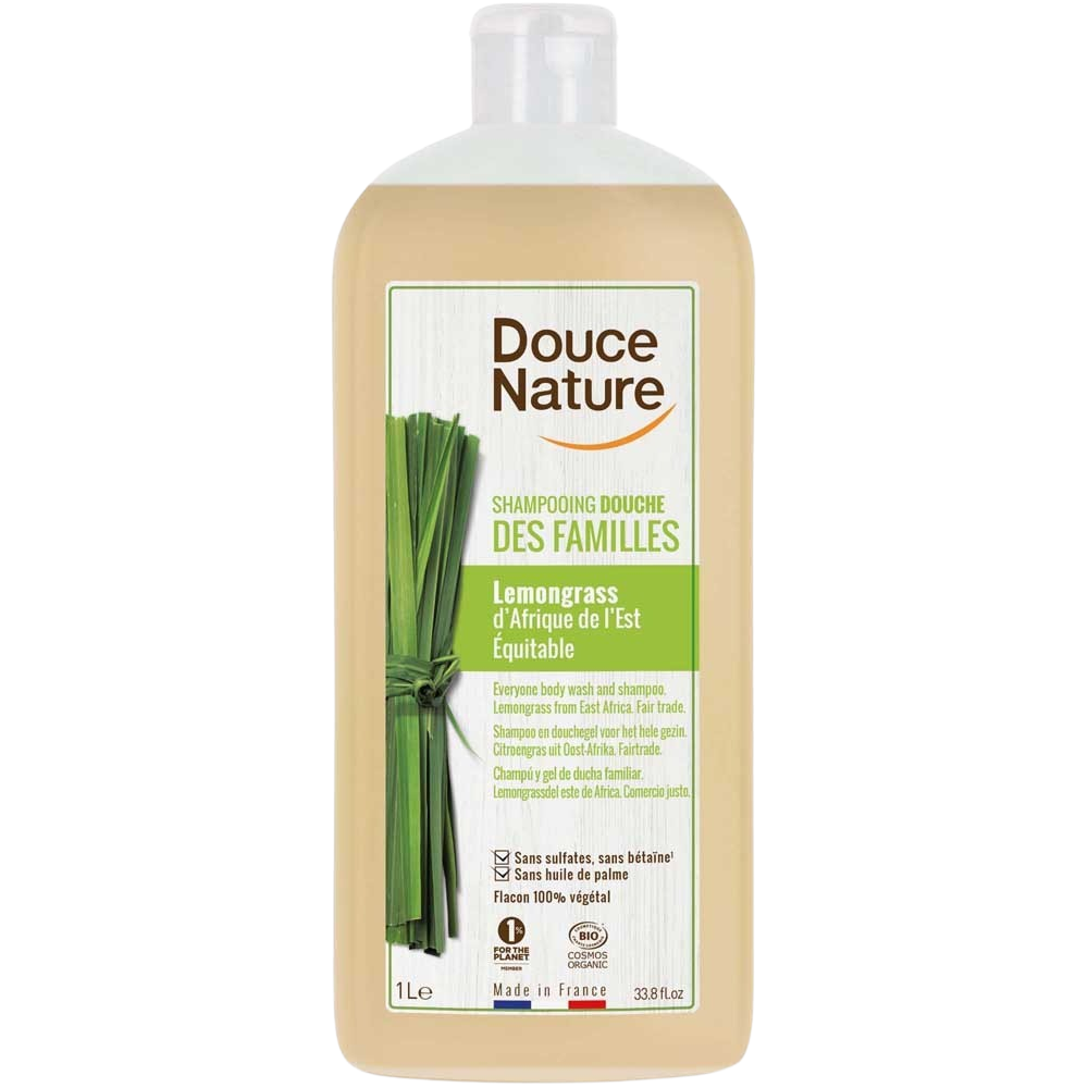 Kuva Douce Nature sitruunaruoho suihkushampoo, 1000 ml