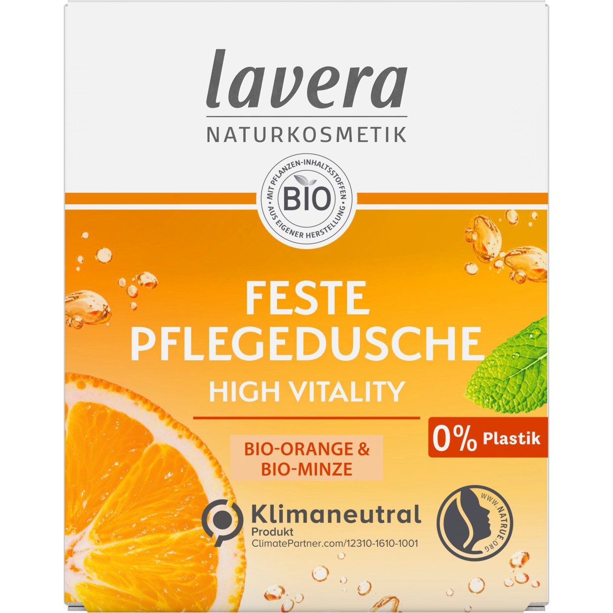 Lavera High Vitality kiinteä suihkusaippua
