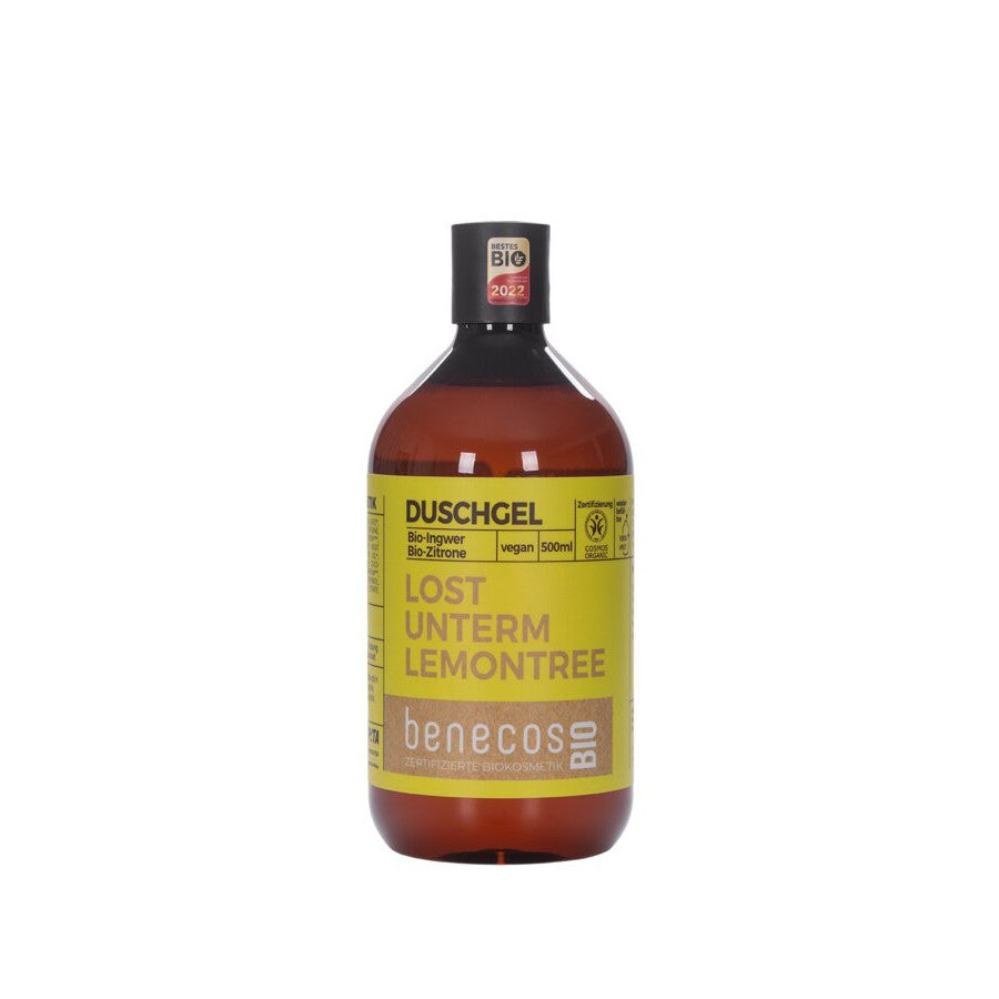 BenecosBIO Inkivääri-Sitruuna suihkugeeli 500 ml