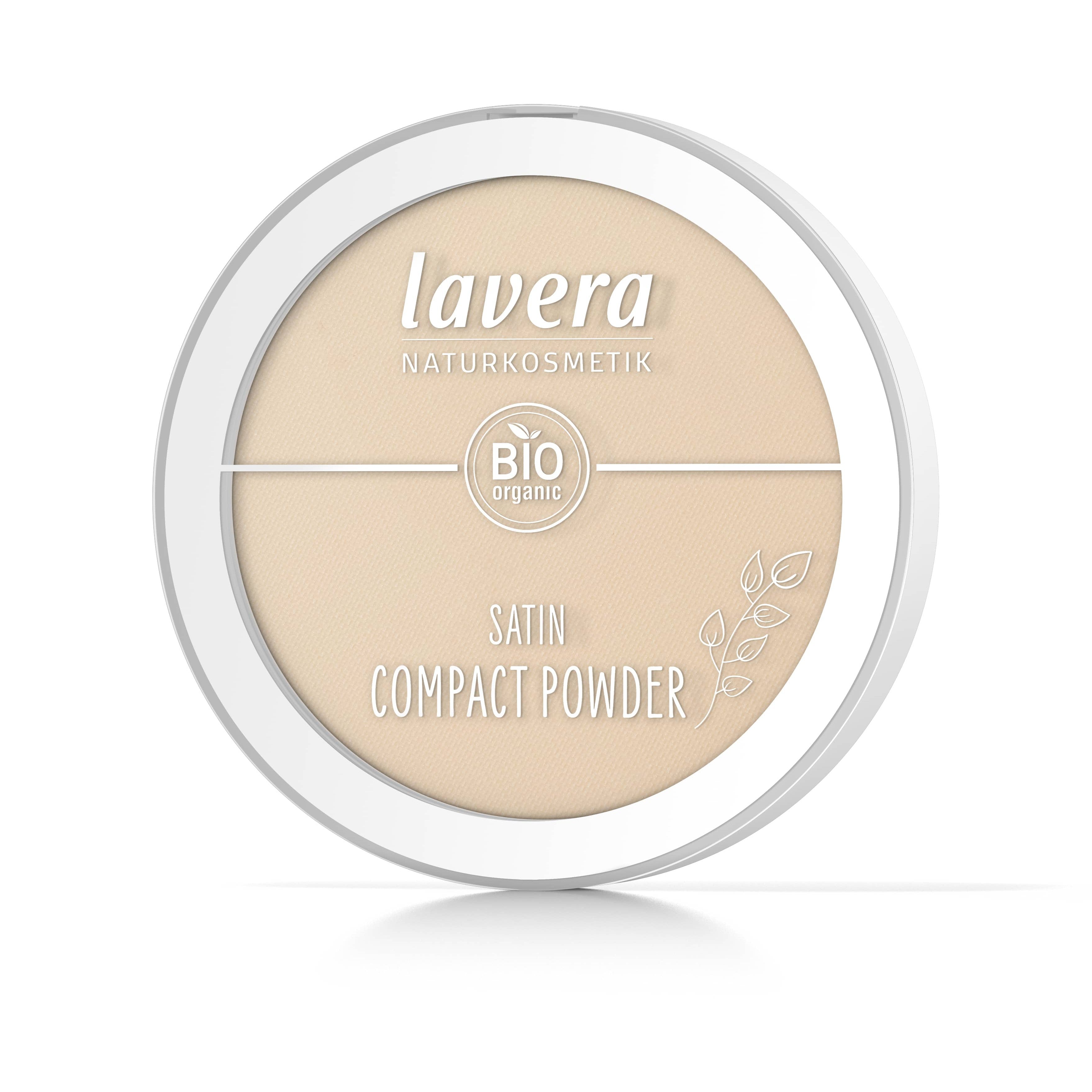 Lavera Satin Compact Powder puuteri, Medium 02