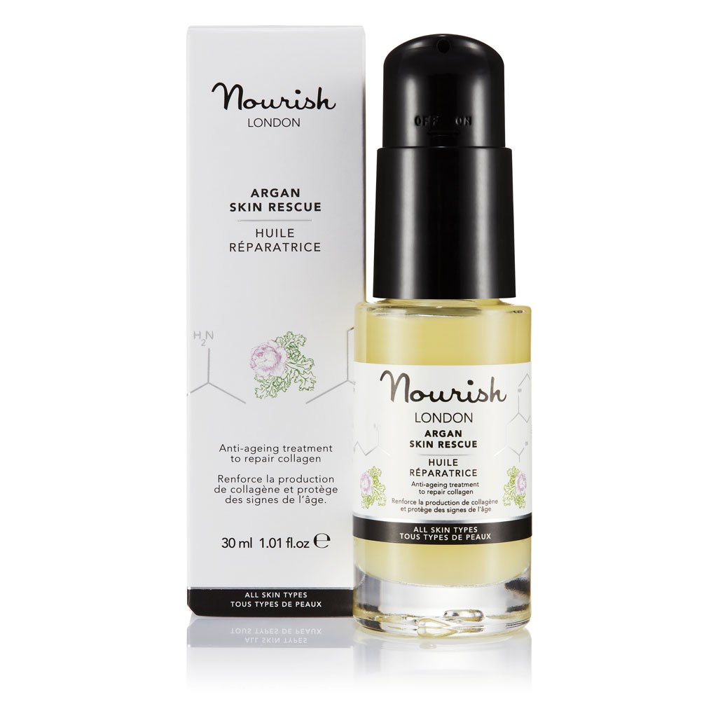 Nourish London Argan Skin Rescue, 5 ml kokeilukoko