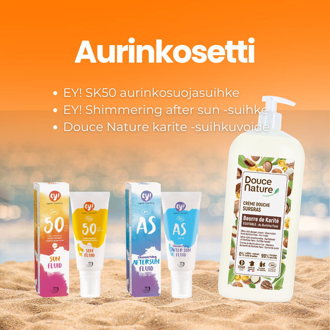 EY! ja Douce Nature -tuotesetti