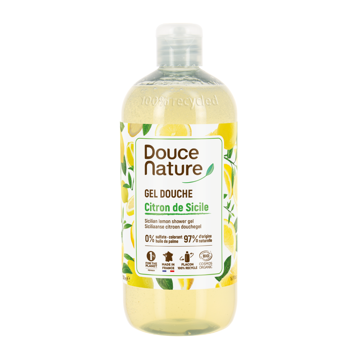 Douce Nature Citron de Sicile suihkusaippua