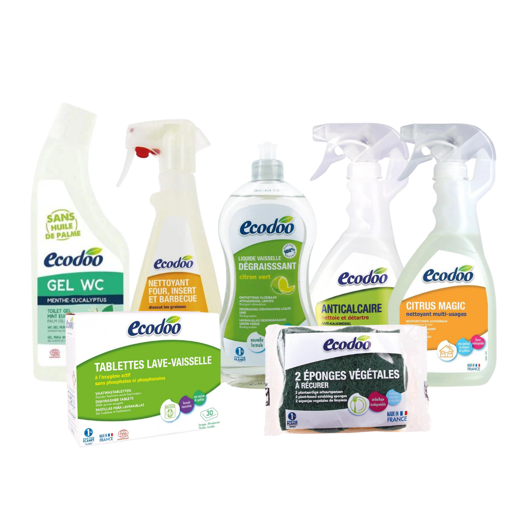 Ecodoo Kodin ekopesuainepaketti: 7 tuotetta