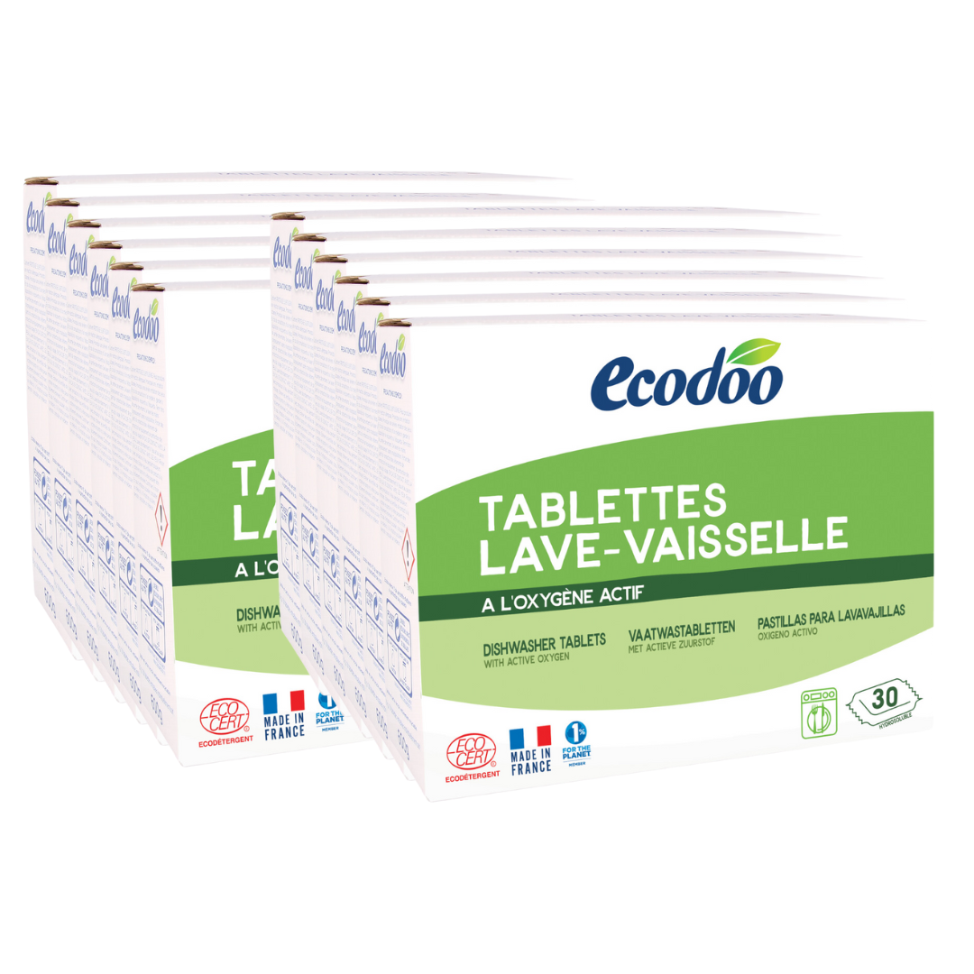SÄÄSTÖPAKKAUS! 12 x Ecodoo astianpesukonetabletit