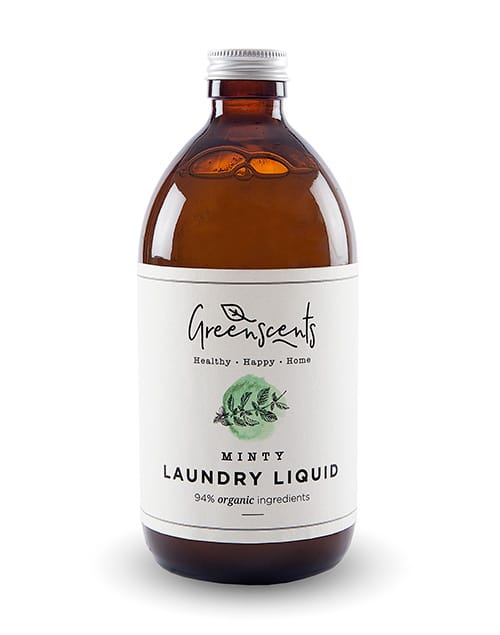 Greenscents pyykinpesuaine minttu 500 ml
