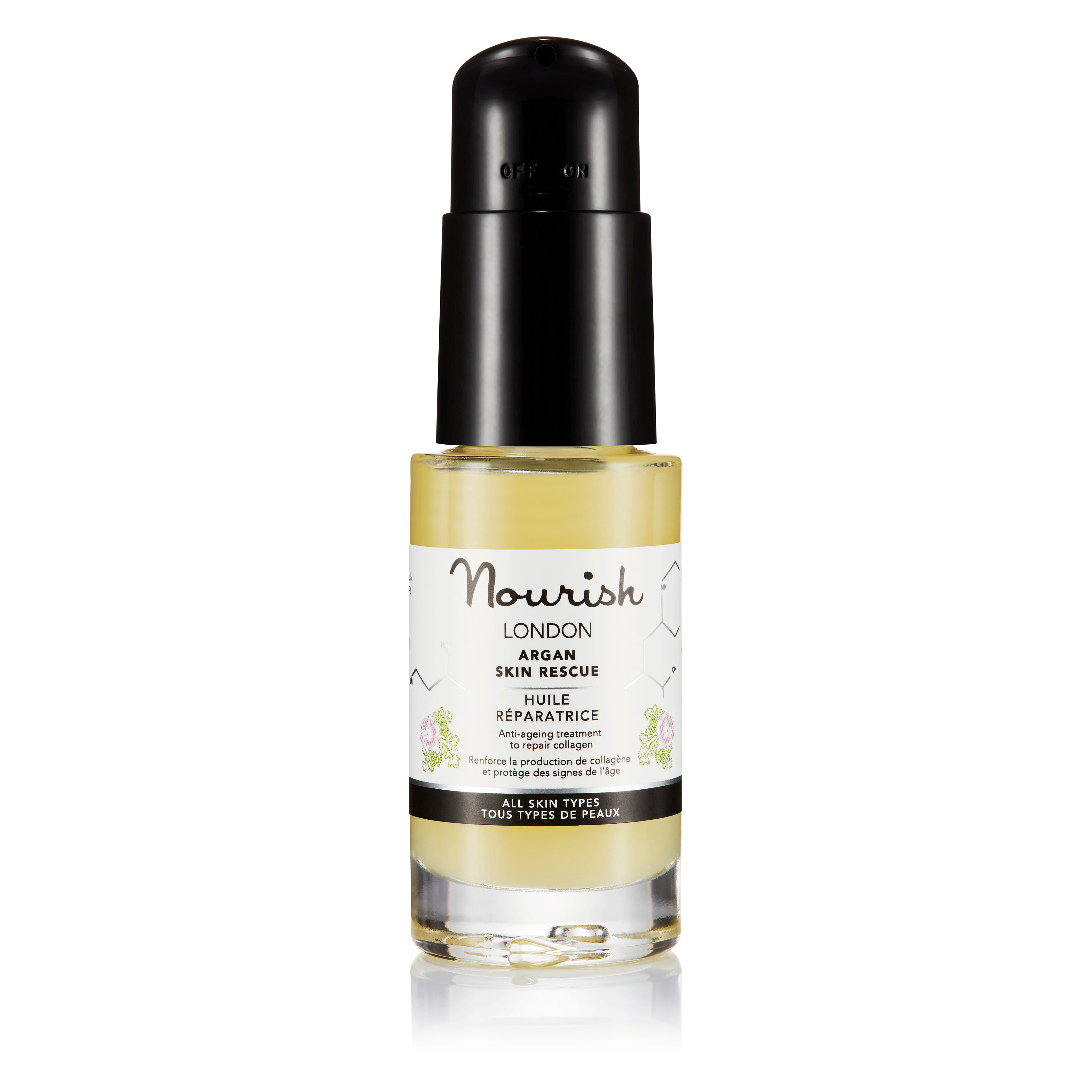 Nourish London Argan Skin Rescue, 15 ml