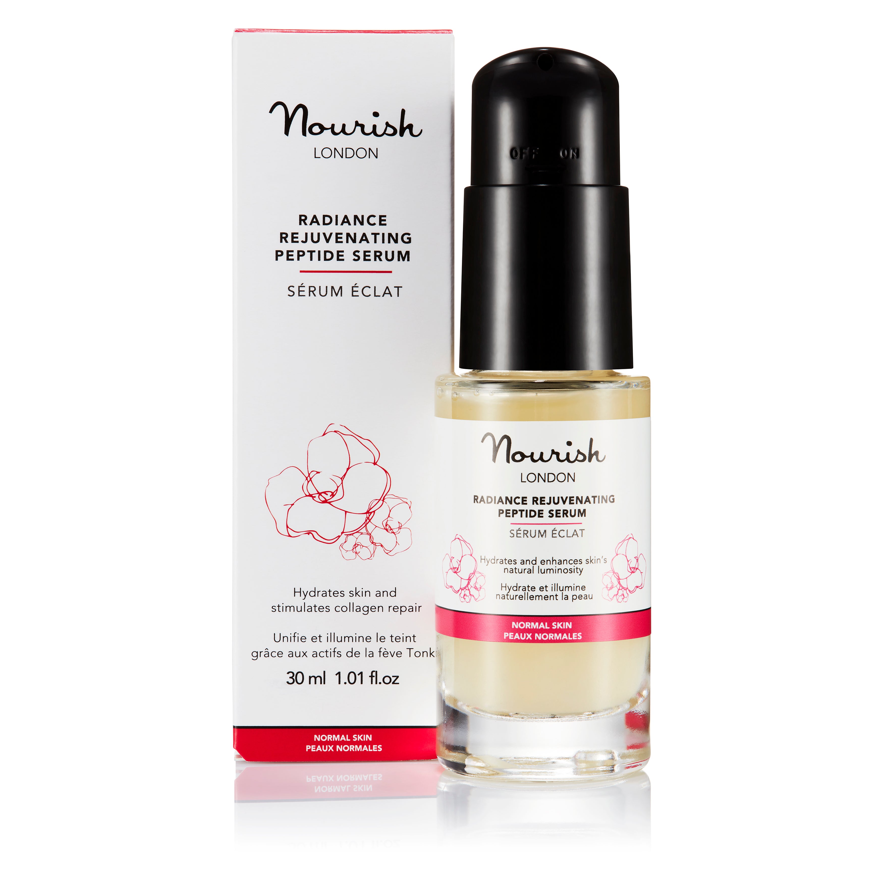 Nourish London Radiance Rejuvenating Peptide Serum 30 ml