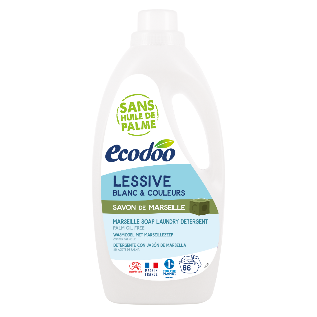 Ecodoo pyykinpesuaine Marseille 2 L,  66 pesua