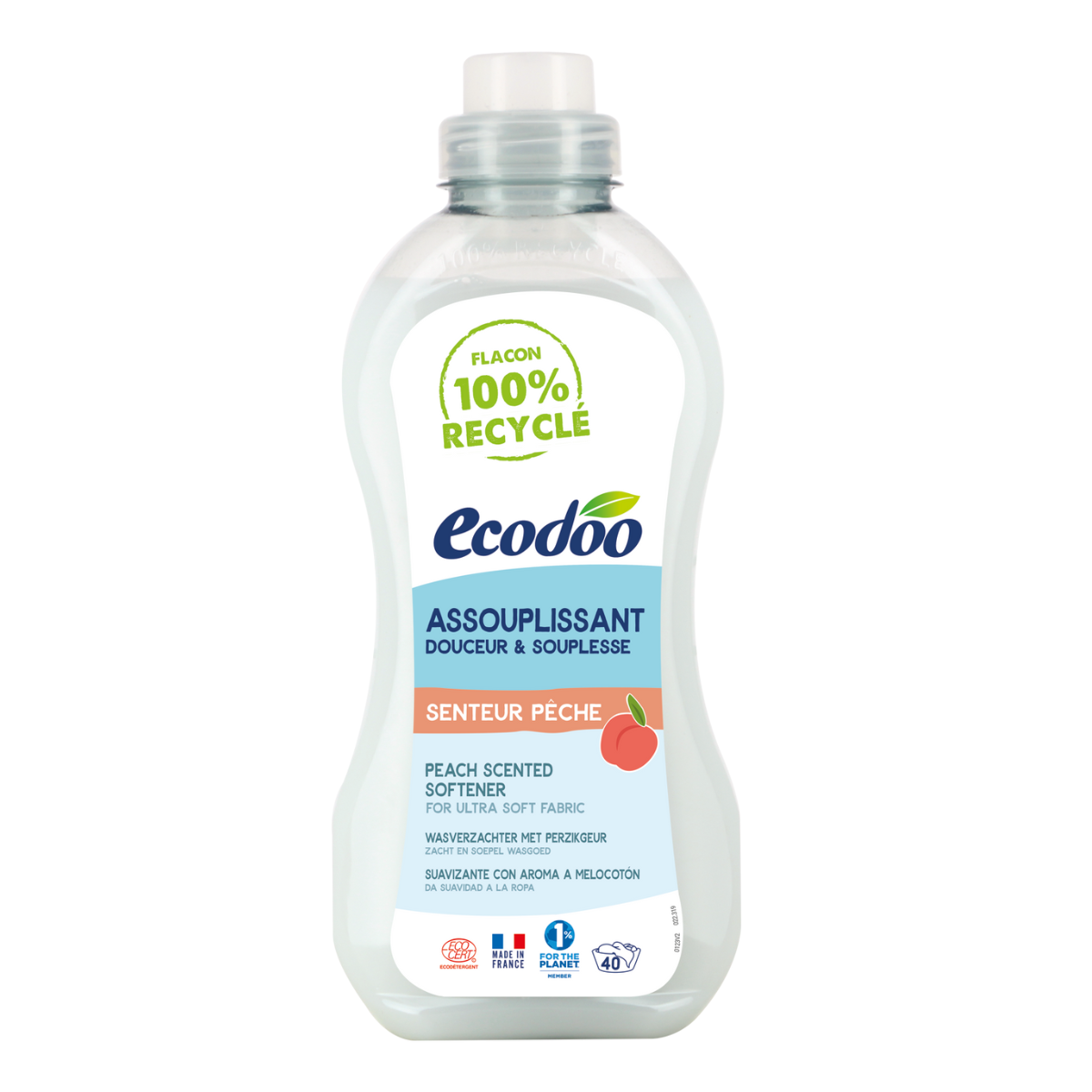 Ecodoo huuhteluaine Persikka, 1 l