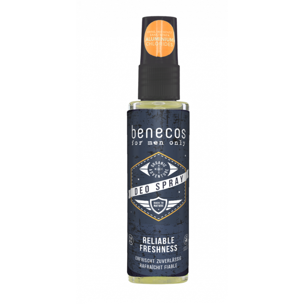 Benecos deodoranttispray miehille