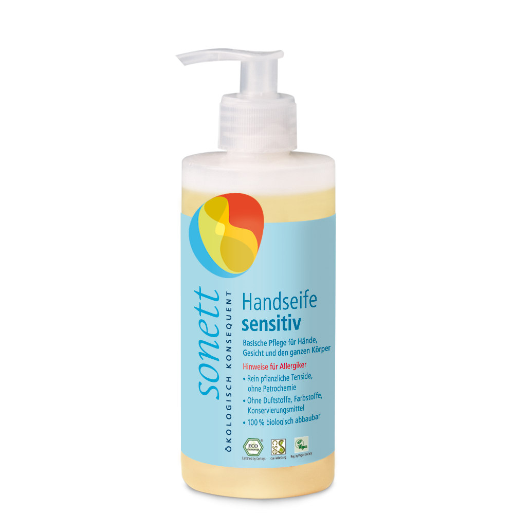 Sonett nestesaippua sensitive, 300 ml