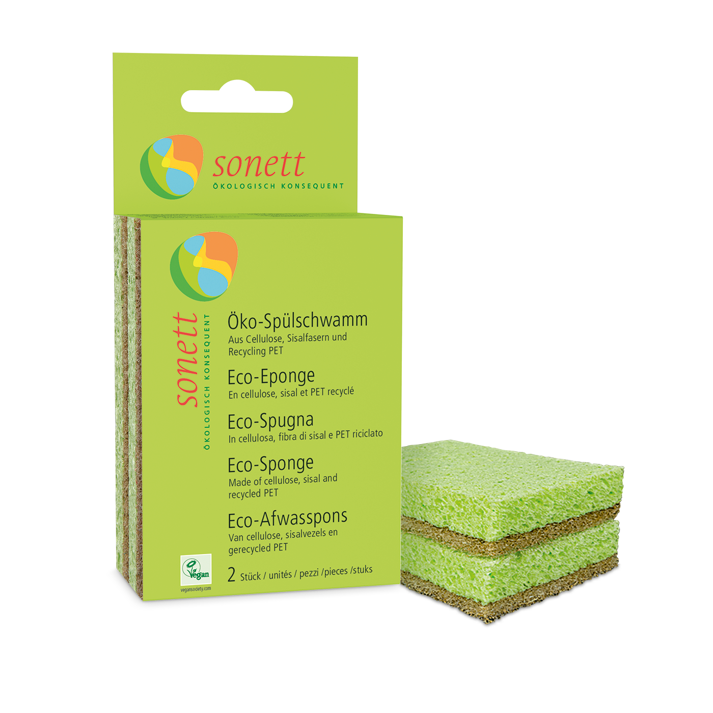 Sonett puhdistussieni 2 kpl/paketti