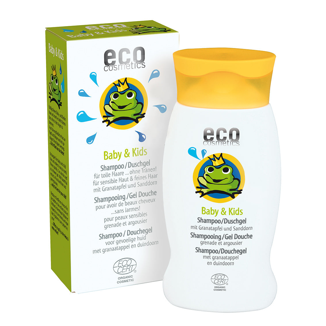 Eco Cosmetics lasten shampoo & kylpygeeli