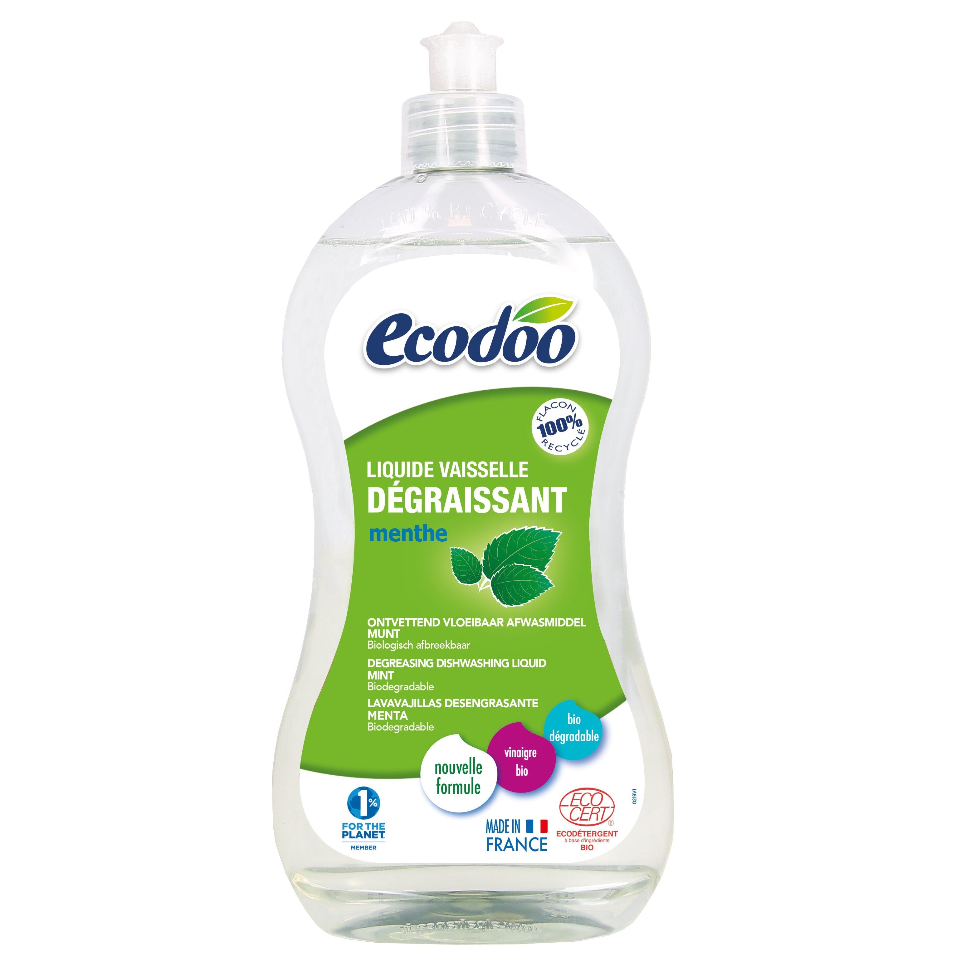 Ecodoo astianpesuaine rasvaa vastaan, minttu 500ml