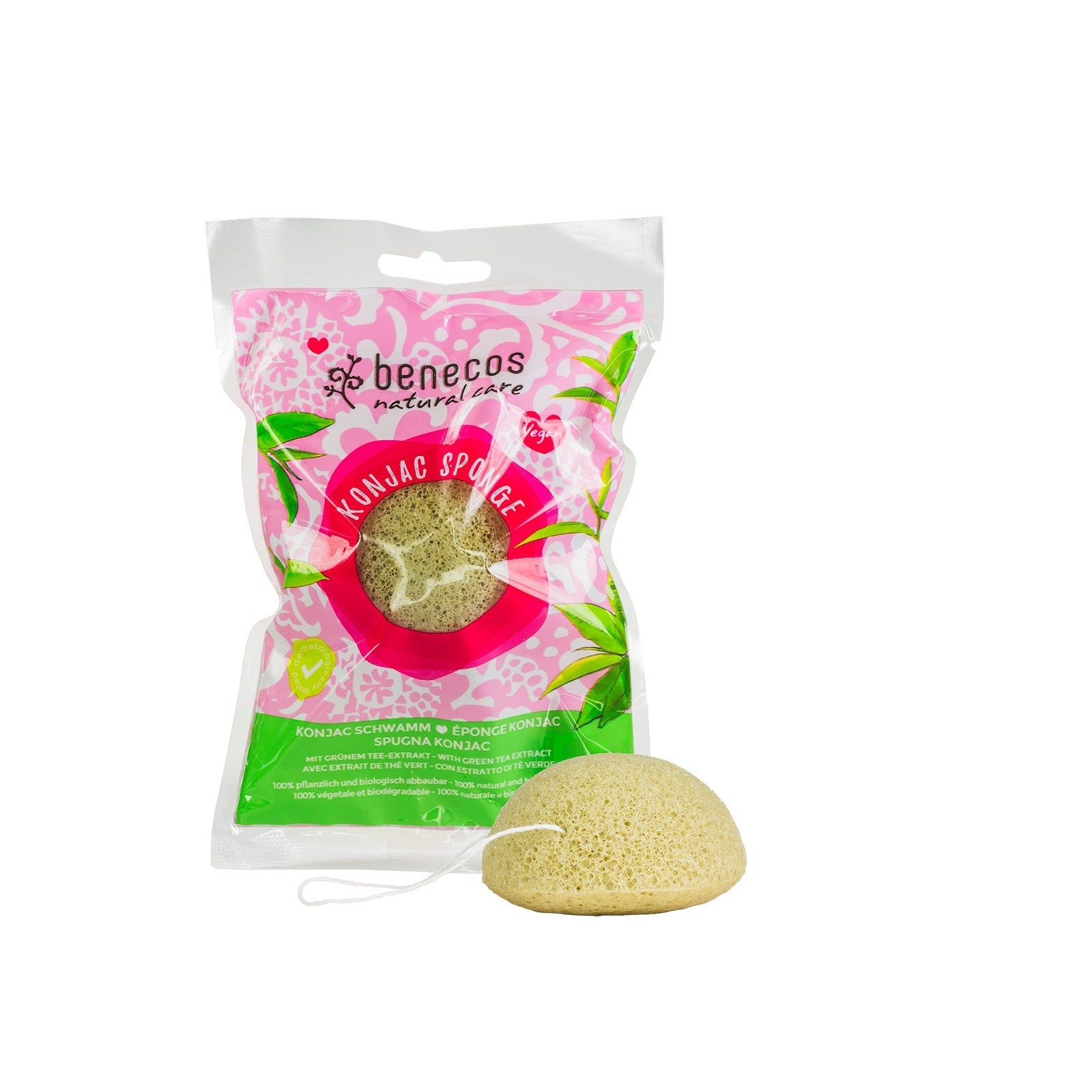 Benecos Natural konjac-sieni kuivalle ja sekaiholle