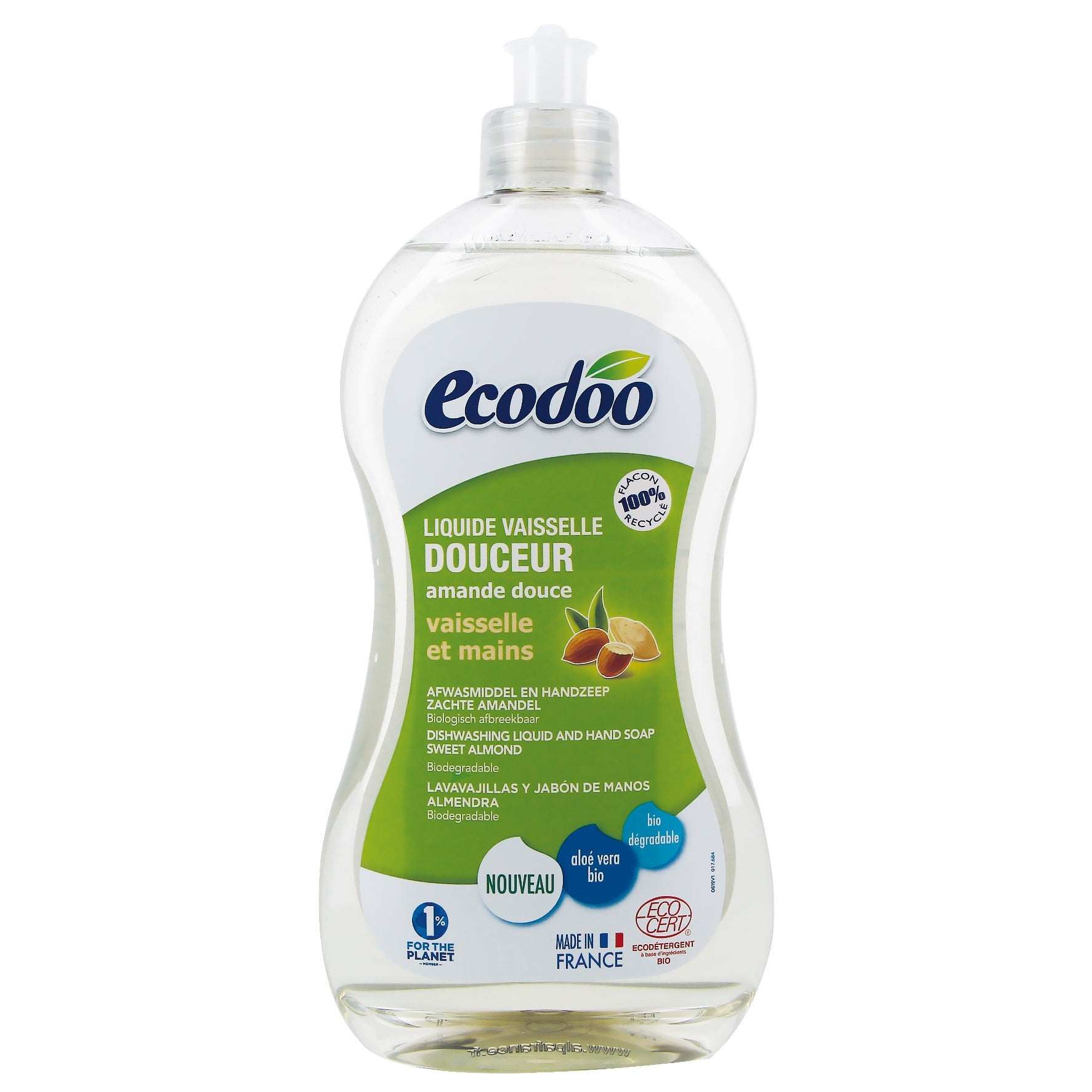 Ecodoo 2in1 astianpesuaine ja keittiösaippua 500ml