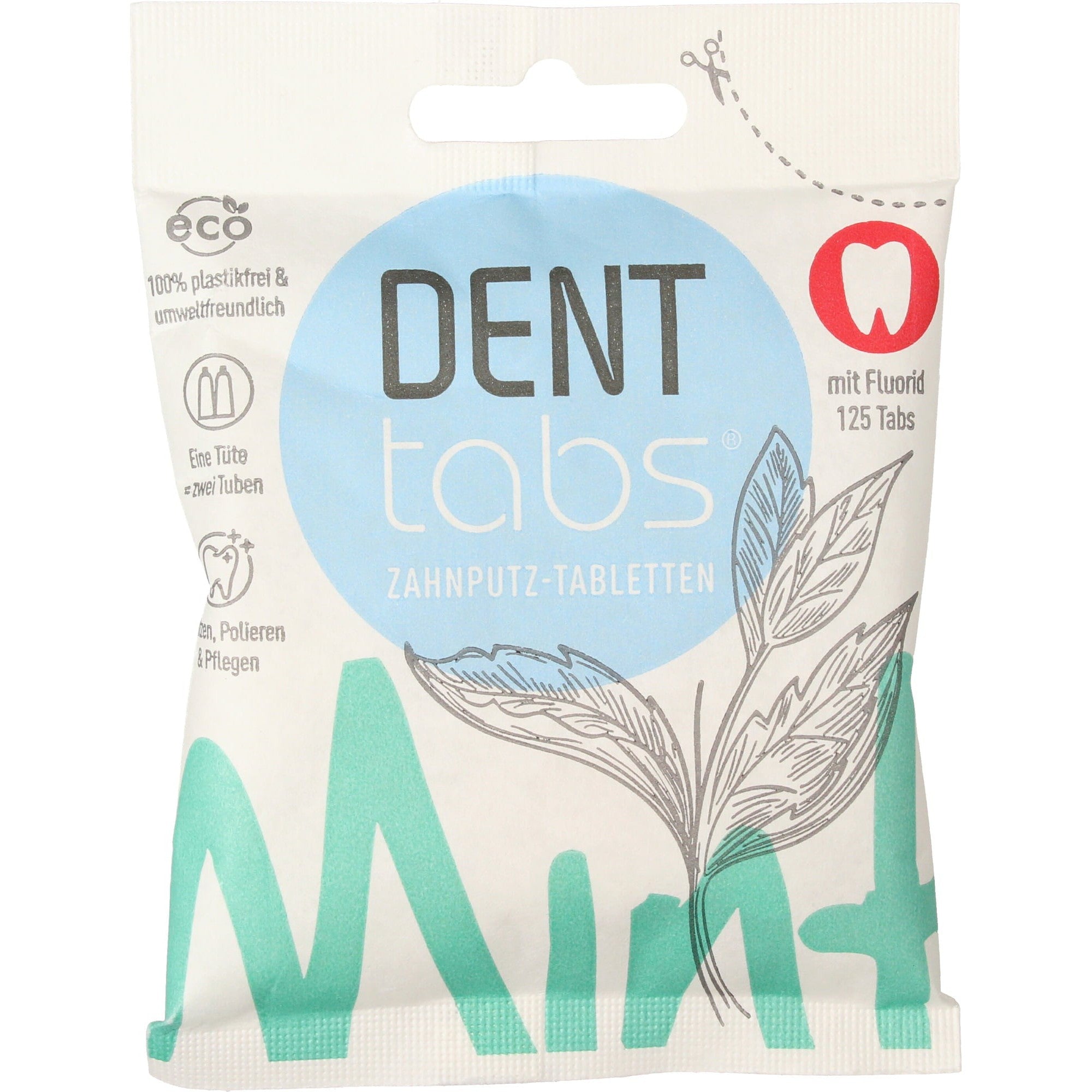 Denttabs hammastahnatabletit fluorillinen