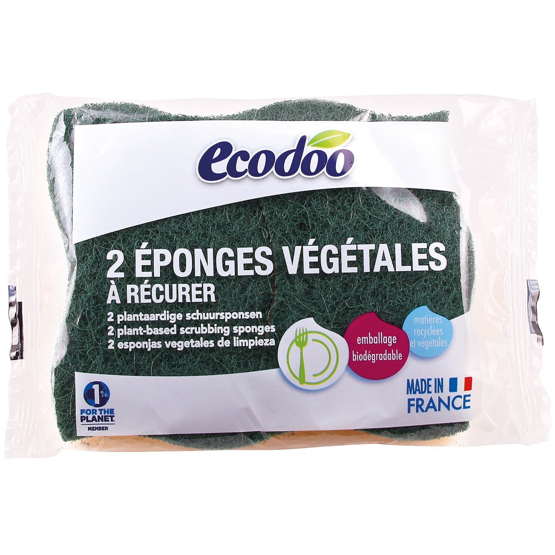 Ecodoo puhdistussieni 2 kpl/paketti