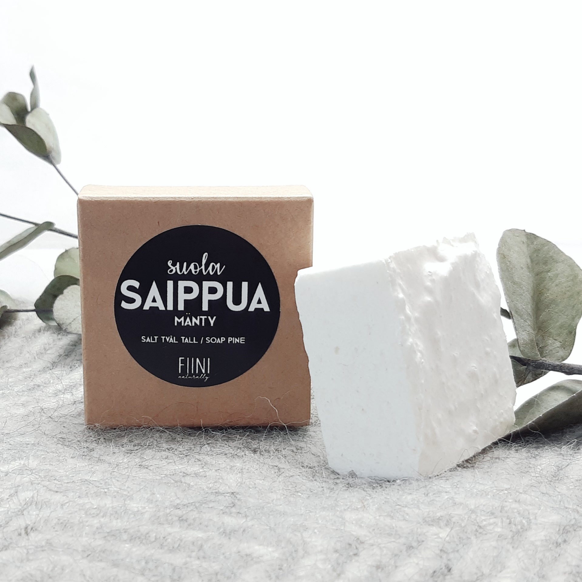 Fiini Naturally mänty suolasaippua