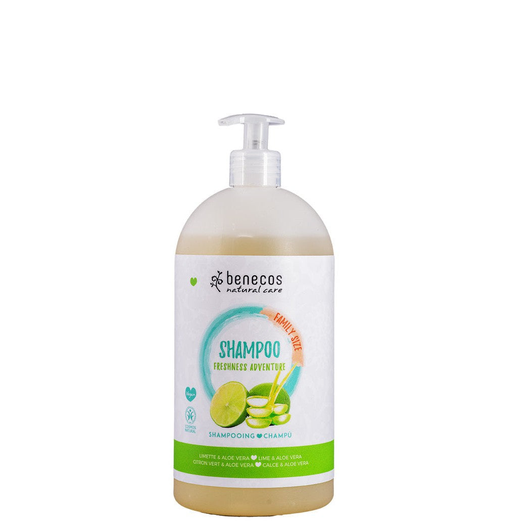 Benecos shampoo lime & aloe vera
