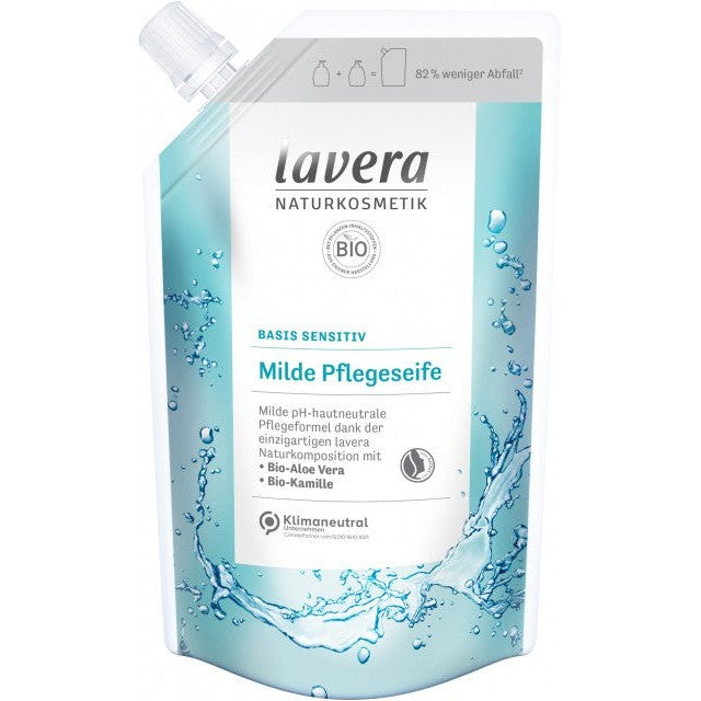 MEGAPAKKAUS! Lavera Basis Sensitiv nestesaippua 12 x 500 ml