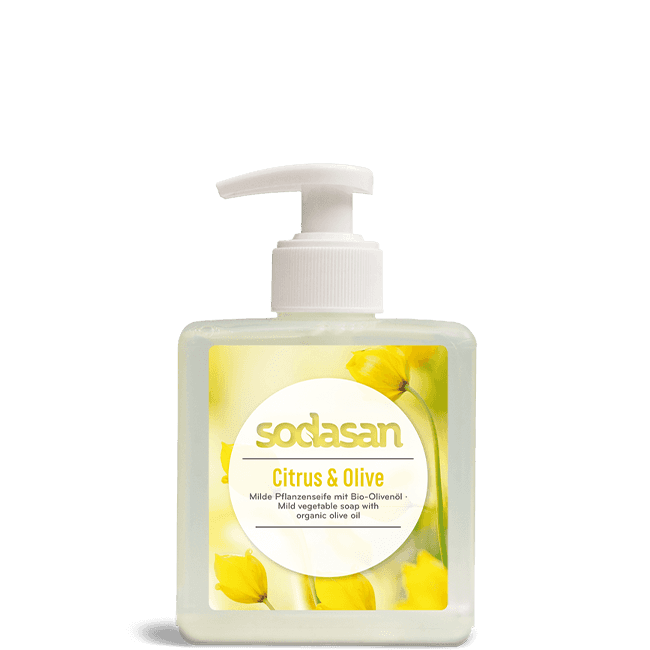 Sodasan nestesaippua sitrus, 300 ml