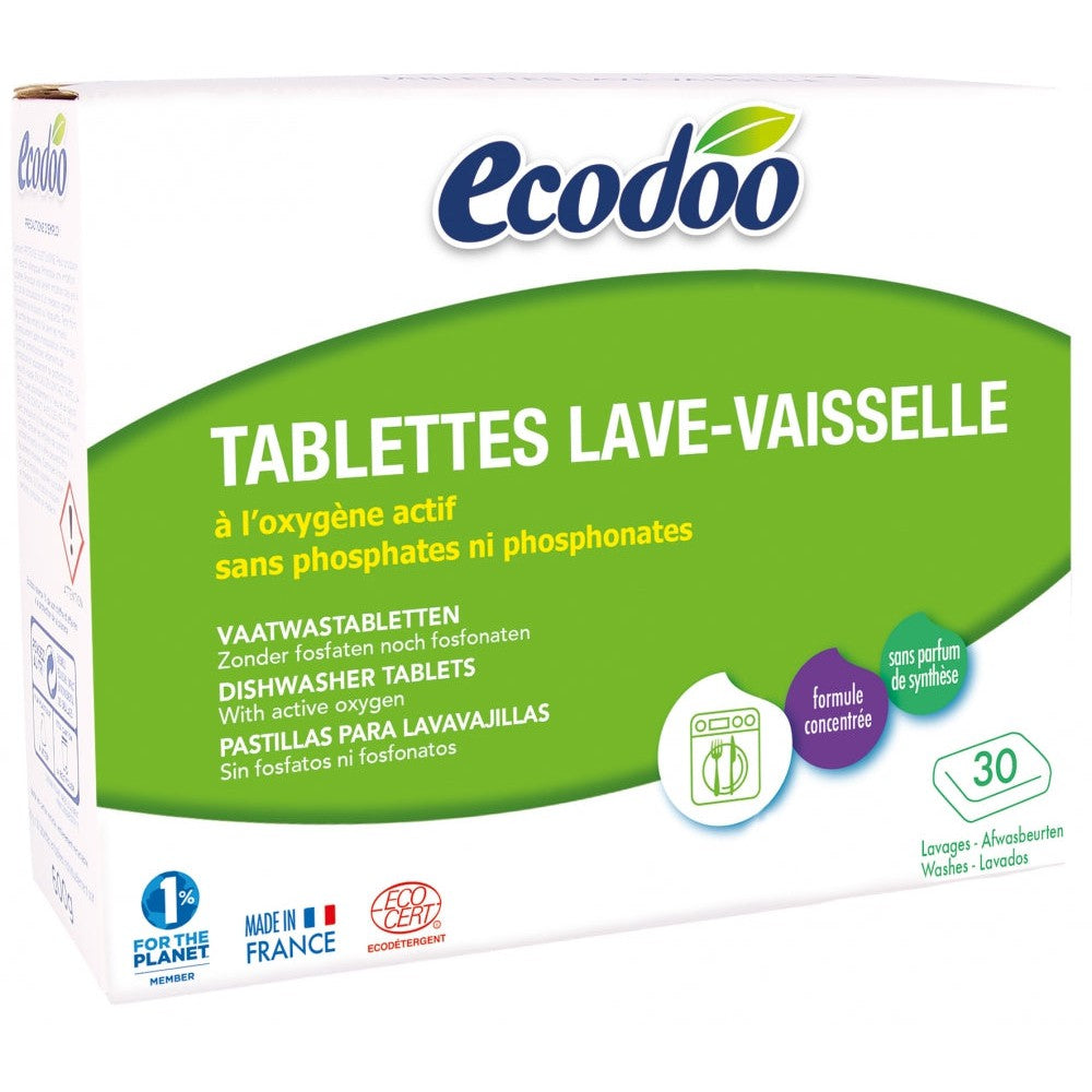 Ecodoo astianpesutabletit, 30 tabl.