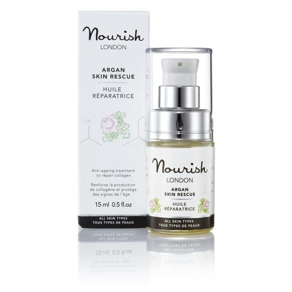 Nourish London Argan Skin Rescue, 5 ml kokeilukoko