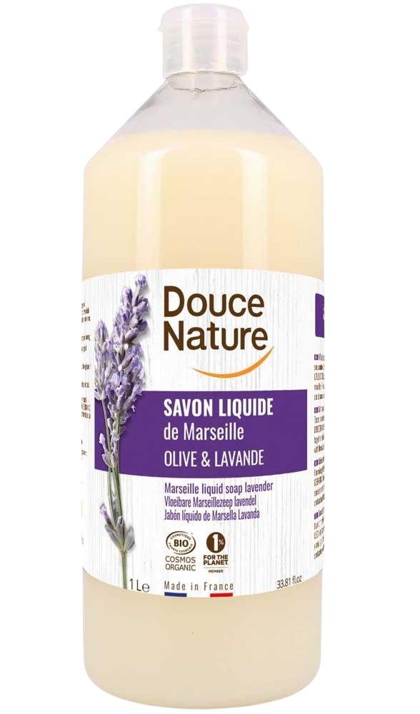 Douce Nature nestesaippua laventeli, täyttöpakkaus