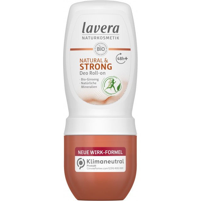 Lavera deodorantti Natural & Strong, roll-on