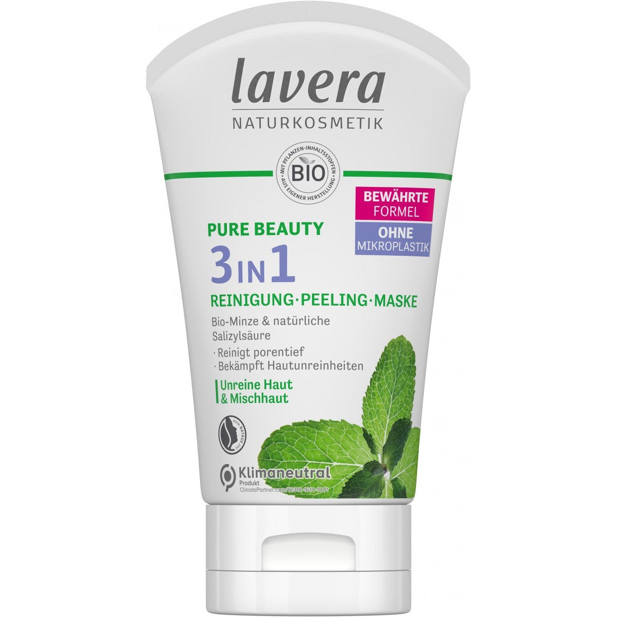 Lavera Pure Beauty 3in1 kasvojen puhdistustuote