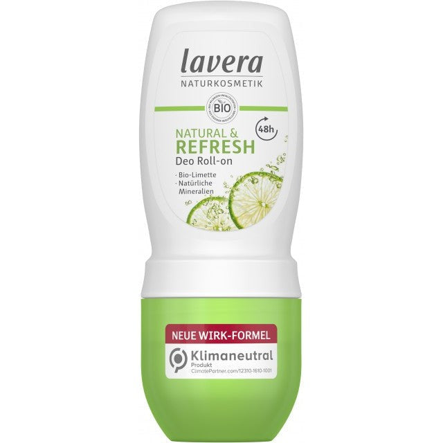 Lavera deodorantti Natural & Refresh, roll-on