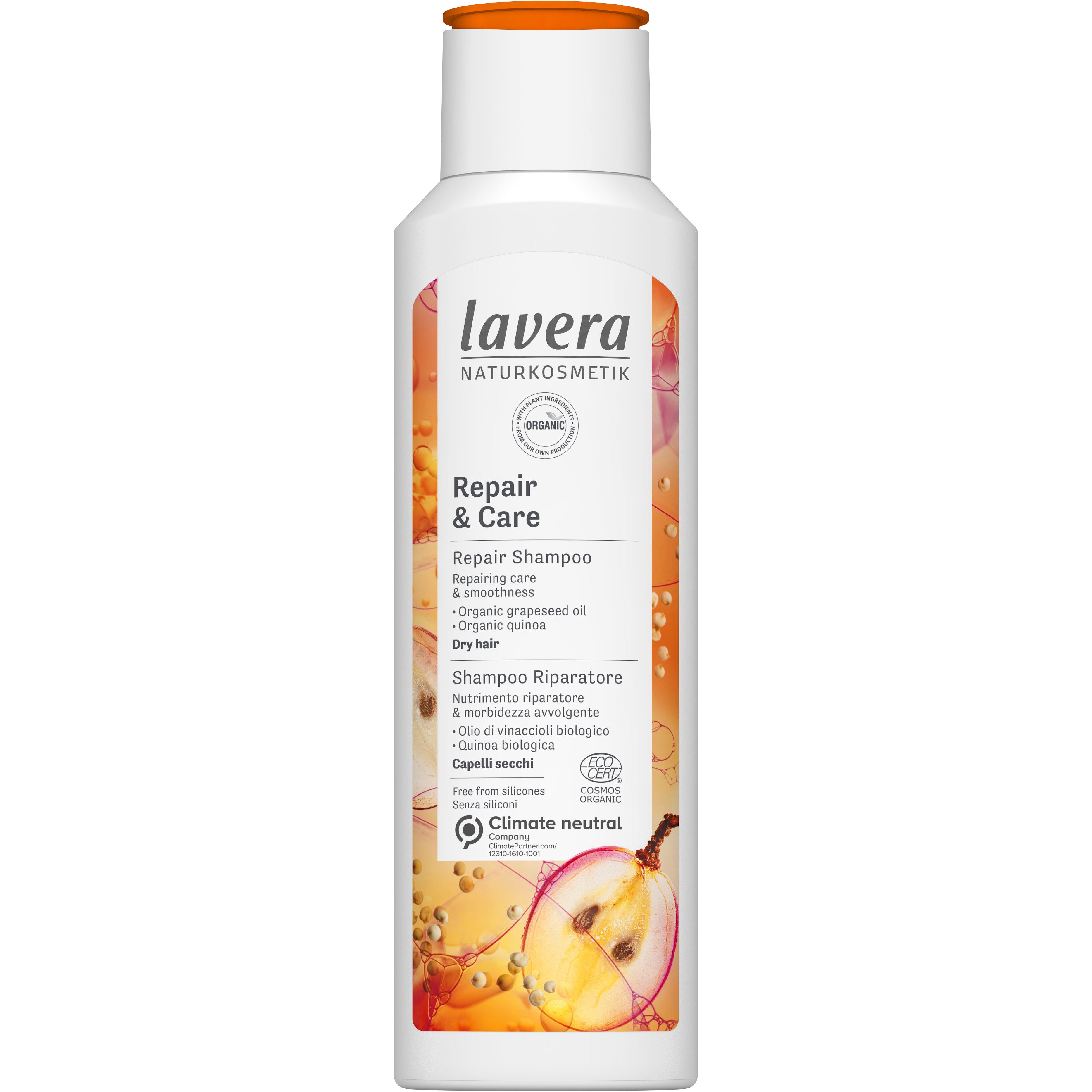 Lavera Repair & Care shampoo