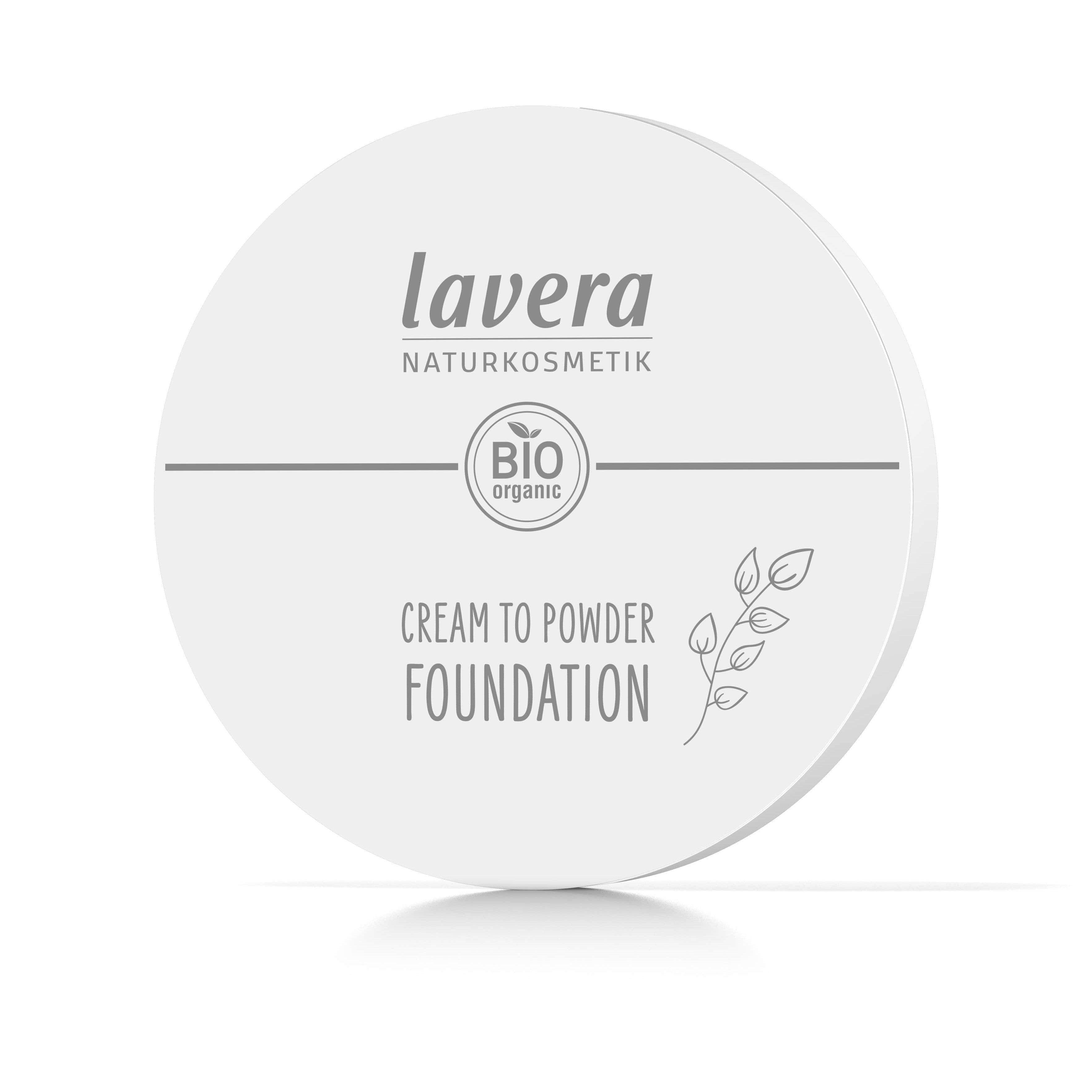 Lavera Cream to Powder Foundation meikkivoide, tanned 02