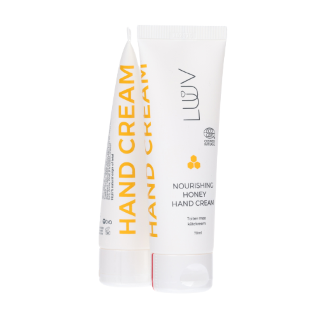 Luuv Nourishing Honey Hand cream käsivoide ( ECOCERT/COSMOS ) 70 ml - Käsienhoito - Luuv - Nicca.fi