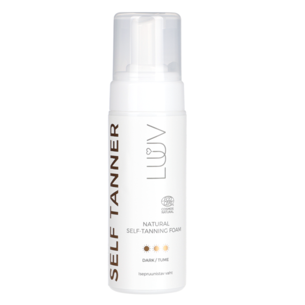 Luuv Itseruskettava vaahto (Ecocert/Cosmos )TUMMA 150 ml - Itseruskettavat - Luuv - Nicca.fi