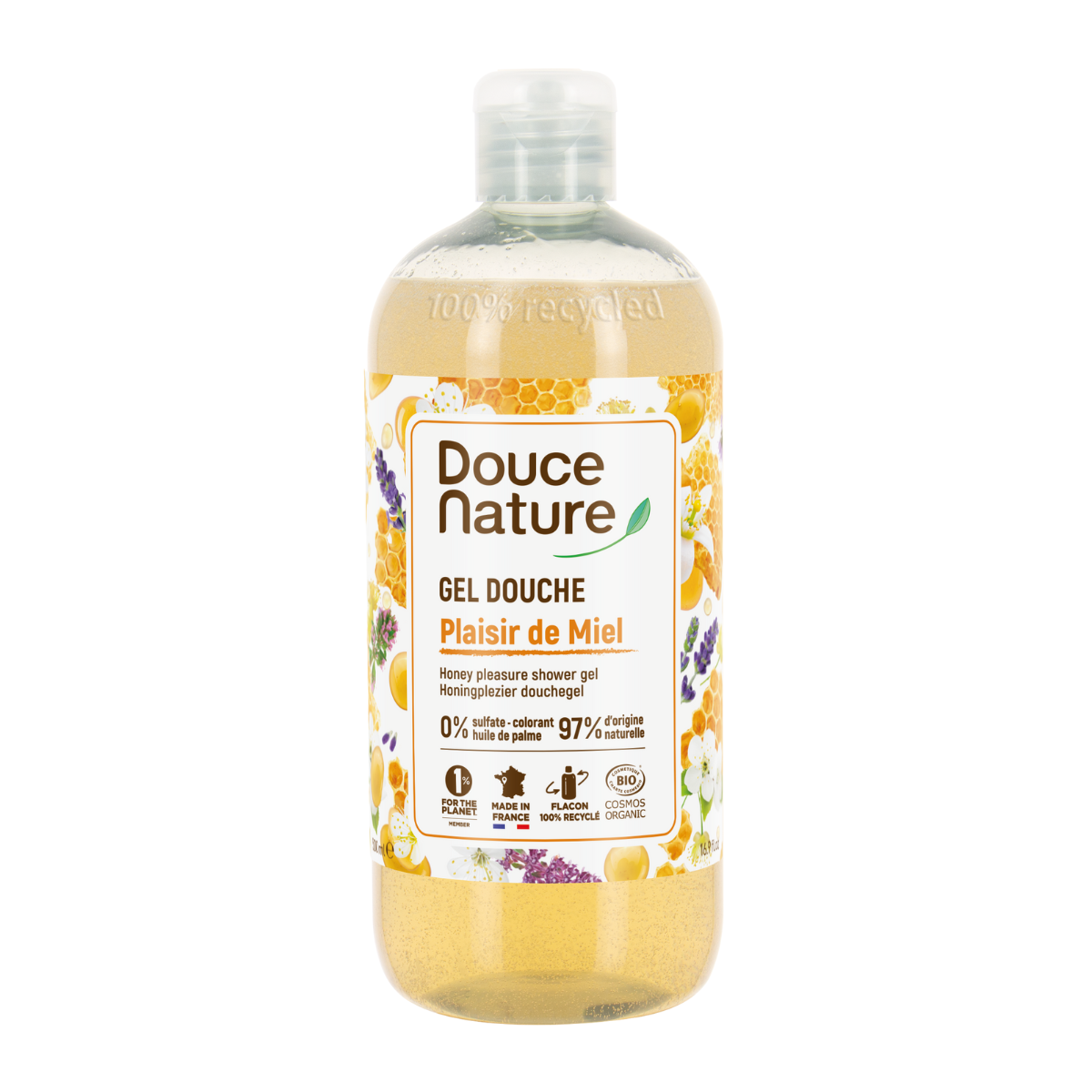 Douce Nature Plaisir de Miel suihkugeeli hunaja, 500 ml