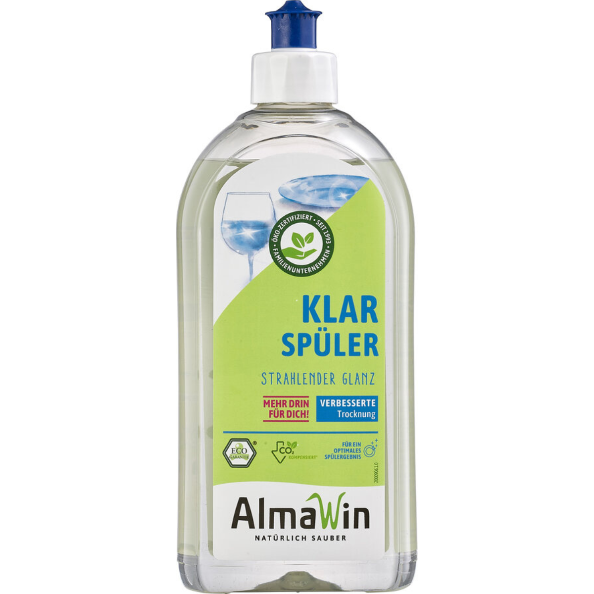 AlmaWin hajusteeton huuhtelukirkaste 500ml