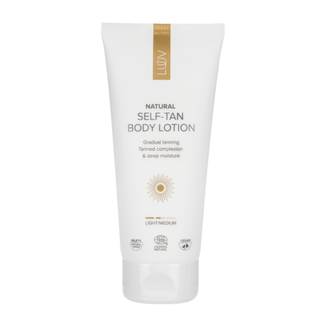 luuv Itseruskettava vartalovoide Vaalea/Keskitumma 150ml - Itseruskettavat - Luuv - Nicca.fi