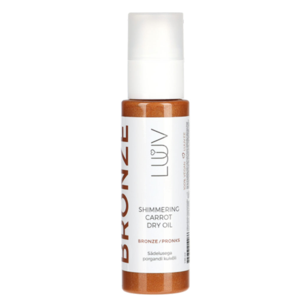 LUUV Bronze Shimmering Dry Oil-kuivaöljy 100 ml - Vartalon-ja jalkojen hoito - Luuv - Nicca.fi