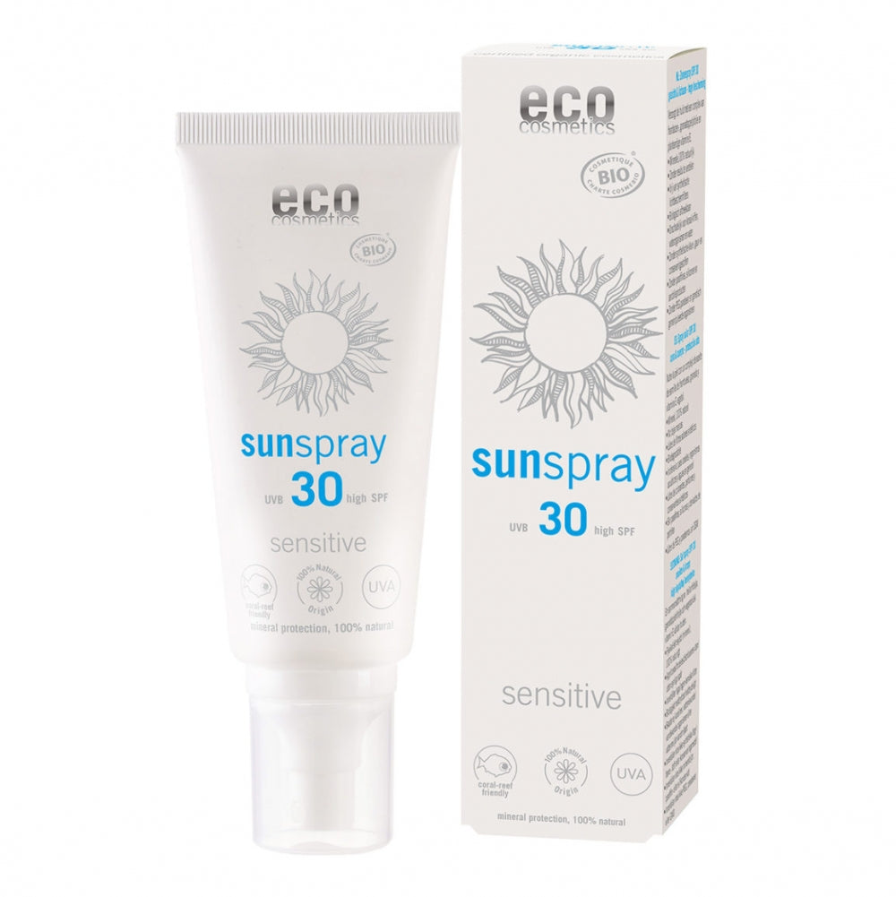 Eco Cosmetics Sensitive aurinkosuojasuihke (SK30)