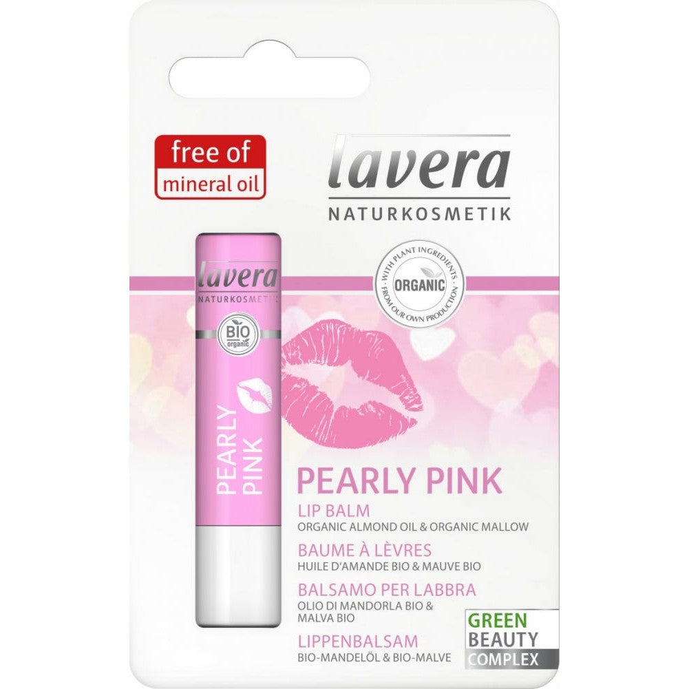 Lavera sävyttävä huulivoide Pearl Pink