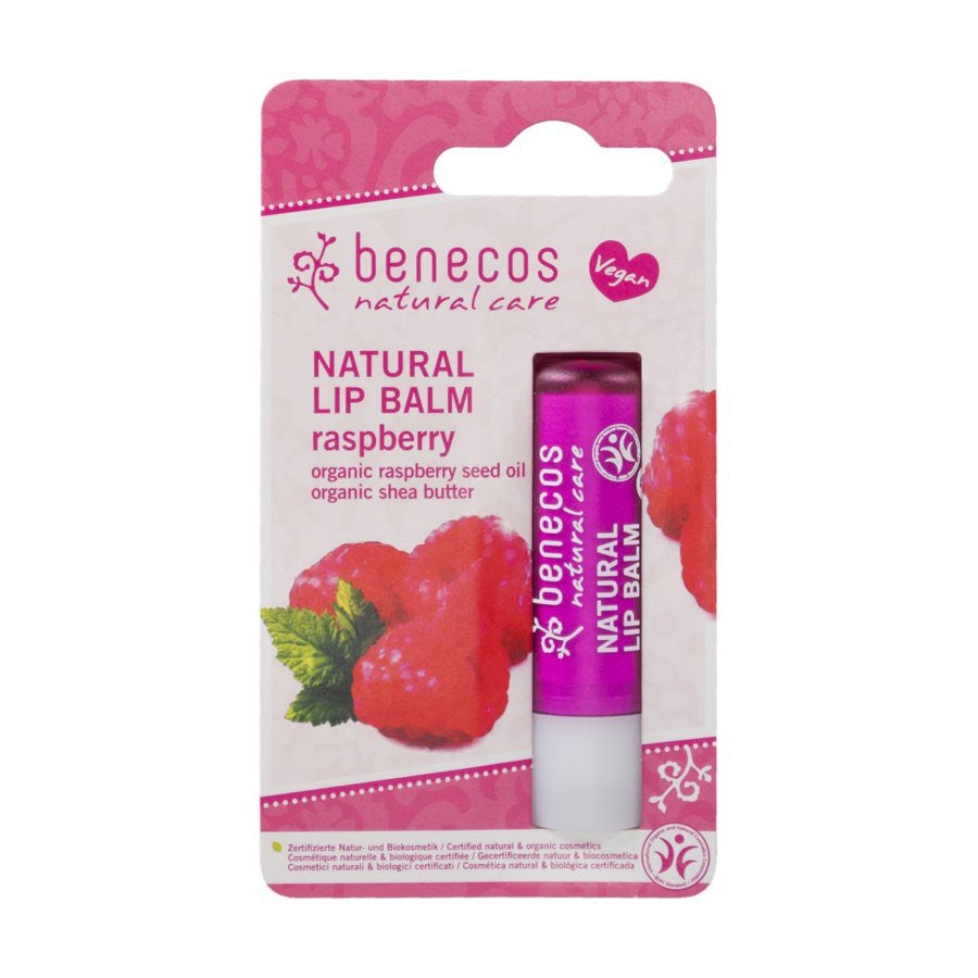 Benecos Natural huulivoide Vadelma pakkauksella