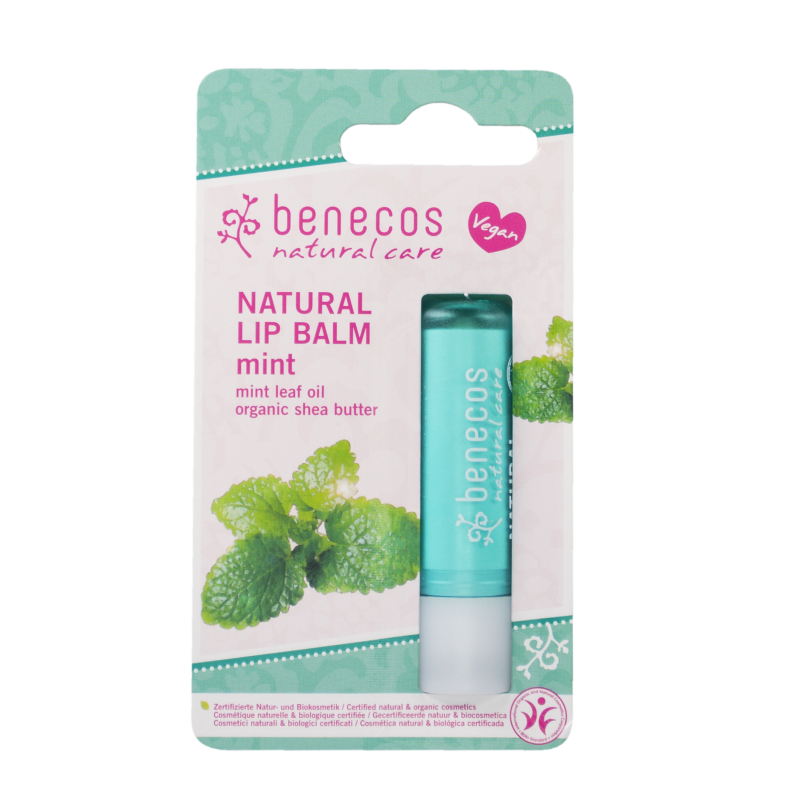 Benecos Natural huulivoide Minttu pakkauksella